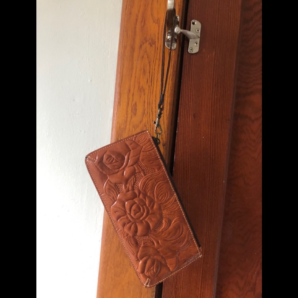 Patricia Nash Leather clutch/wallet